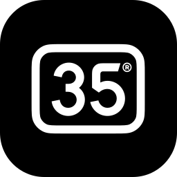 Thirty-five logo